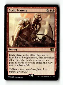 MTG Scrap Mastery - Commander 2014 Heavily Played English - Image 1