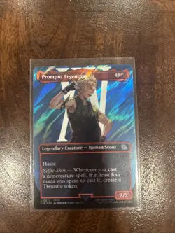 Prompto Argentum (Borderless) (Surge Foil) Final Fantasy Foil for sale online - Image 1
