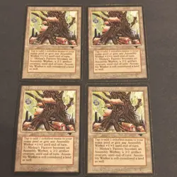 MTG Antiquities 4X "Mishras Factory" Spring Ver Magic The Gathering Heavy Played - Image 2