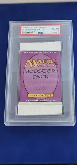Arabian Nights Booster Pack - PSA 8 - Vintage Magic The Gathering - Sealed - Image 3