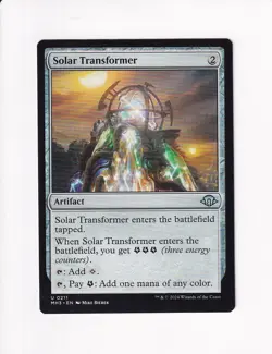 MAGIC MTG MODERN HORIZONS III MH3 SOLAR TRANSFORMER - Image 1