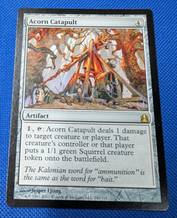 Acorn Catapult, Commander, Magic the Gathering, MTG - Image 1