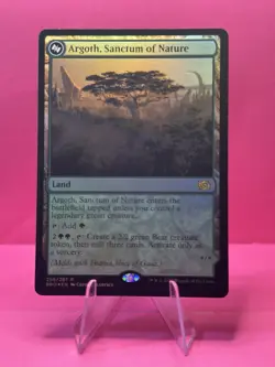 Argoth, Sanctum of Nature The Brothers' War Foil - Image 1
