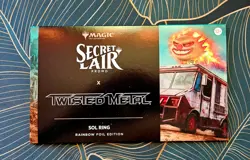 Secret Lair x PlayStation TWISTED METAL | Sol Ring Rainbow Foil Edition | NEW - Image 1