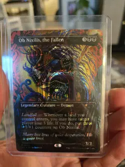 Ob Nixilis, the Fallen (Halo foil) - Secret Lair - Reserved For A - Image 1