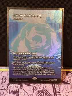 The Boy in the Iceberg/Dark Depths (Borderless) TLE Avatar - Foil - Image 1