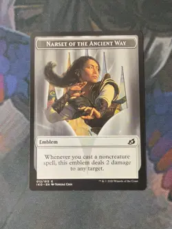 Narset of the Ancient Way w/ Emblem | Ikoria | NM | MTG - Image 2