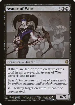 Avatar of Woe Archenemy MP MTG - Image 1