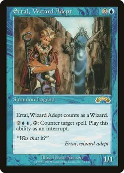 Ertai, Wizard Adept Exodus MP MTG - Image 1