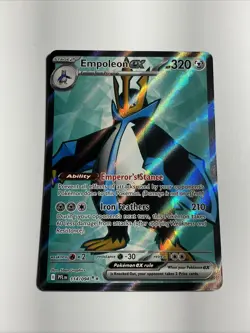 2025 Pokemon MEGA Evolution Phantasmal Flames EMPOLEON ex card no. 114/94 NM - Image 1