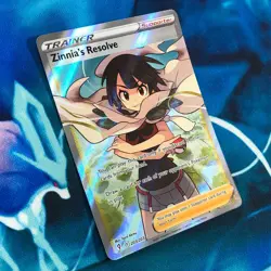 Zinnia's Resolve - 203/203 - Full Art Evolving Skies - Pokemon Card - NM - Image 3