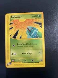 Pokemon TCG Bulbasaur Expedition Base Set, Card 95/165, Regular Common Near Mint - Image 2