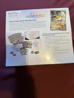 Pokemon Mega Evolution Phantasmal Flames Booster Box & Prismatic Evolutions Etb - Image 4
