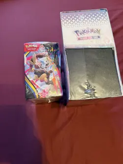 Pokemon Mega Evolution Phantasmal Flames Booster Box & Prismatic Evolutions Etb - Image 5