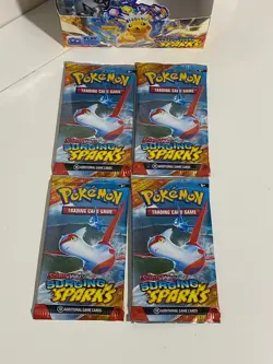 Sealed Pokemon Packs Lot Of 18 Surging Sparks 18 Single Booster Pack New/Factory - Image 5