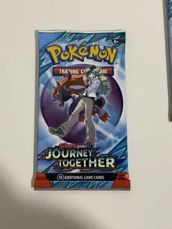 Pokemon TCG: Scarlet and Violet Journey Together Lot Of 9 Booster Pack Sealed - Image 3