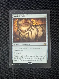 Basilisk Collar (Regular - Near Mint) MtG: The List Reprint [#MM3-216] - Image 1