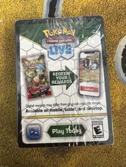 Pokemon SEALED Indeedee SVP 154 Surging Sparks Prerelease Promo Pack!! - Image 2