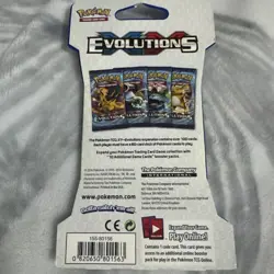 Pokemon TCG: XY Evolutions Sleeved Blister Booster Charizard Art New - Image 2