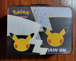 Pokemon Celebrations 25th Anniversary Collector's Chest TIN FACTORY SEALED 2021 - Image 3