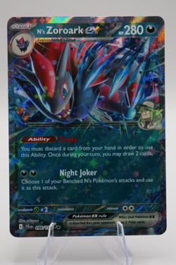 N's Zoroark EX Double Rare Holo 098/159 Pokemon Journey Together - Image 1