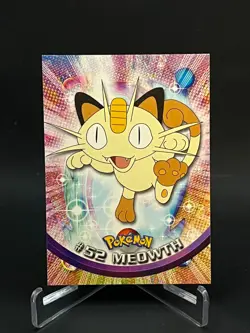 1999 Topps Series 1 Pokemon Meowth #52 - Image 1