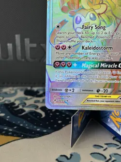 Pokemon TCG Gardevoir & Sylveon GX 225/214 Unbroken Bonds Secret Rare DMG - Image 5