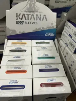 Ultimate Guard Katana Sleeves Standard Mtg/Pokemon 10 pack Mixed Colours 1000ct - Image 1