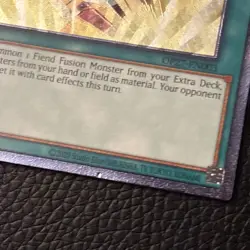 Dark Fusion Ultimate Rare OP27-EN003 Yugioh Evil Hero - Image 2