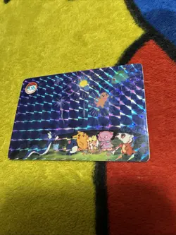 Pokemon VENDING PRISM Holo Foil JAPANESE Anime Set STICKER Card #536 - Image 3