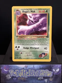 Pokemon Card Koga's Muk 26/132 Rare Gym Challenge Set Near Mint - Image 1
