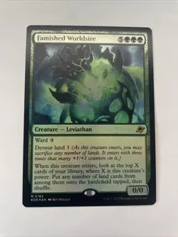 MTG Edge of Eternities M Famished Worldsire #0182 - Image 1