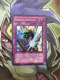 TDGS-EN069 Broken Blocker Super Rare Unlimited Edition NM Yugioh Card - Image 1