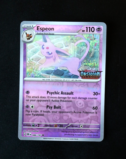 Pokemon Card TCG - Espeon 086/197 Best Buy Obsidian Flames Stamped Promo - NM ⭐ - Image 1