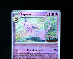Pokemon Card TCG - Espeon 086/197 Best Buy Obsidian Flames Stamped Promo - NM ⭐ - Image 2