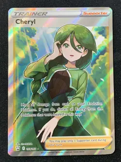 Cheryl 159/163 Battle Styles Ultra Rare Holo Pokemon TCG Card NM - Image 1
