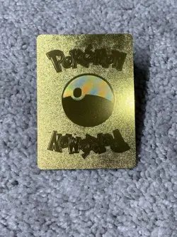 Pokemon Pikachu & Zekrom GX HP240 Tag Bolt Rainbow Gold Foil Fan Art Card - Image 2