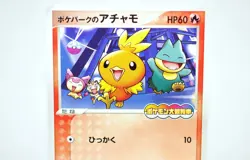 Pokemon card TCG PokePark's Torchic Non Holo Promo 2005 047/PCG-P Japanese LP - Image 2