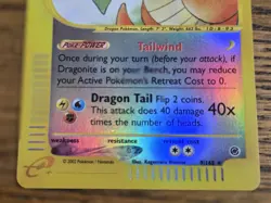 Pokemon Expedition Reverse Holo #9/165 DRAGONITE **beautiful card** read - Image 3