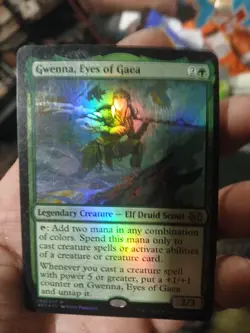 MTG Gwenna, Eyes of Gaea the Brothers' War 185/287 Foil Card - Image 1