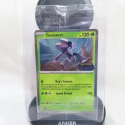 Genesect 008/094 Mega Evolution Phantasmal Flames Best Buy Promo Card Stamped - Image 1