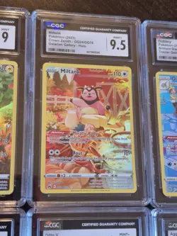 Pokemon CGC Graded Card Lot 6 Slabs. Full Art, Illustration Rare Gallerys Etc - Image 3