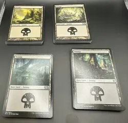 80 Magic the Gathering Basic Land Swamp Cards Lot - - MTG - Image 1