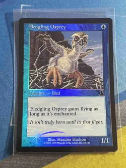 Magic the Gathering MTG Urza's Destiny FLEDGLING OSPREY Foil - Image 1