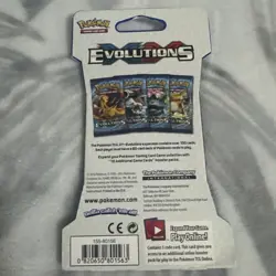 Pokemon TCG XY Evolutions Sleeved Booster Blister Pack New 10 Cards Venusaur - Image 2