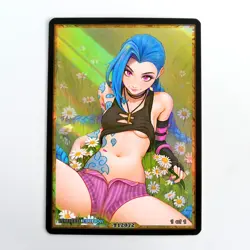 JINX Waifu Anime Card LIMITED 1/1 Custom TCG Holo Goddess Story ACG T12072 - Image 1