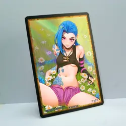 JINX Waifu Anime Card LIMITED 1/1 Custom TCG Holo Goddess Story ACG T12072 - Image 2