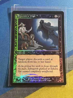 Magic the Gathering MTG Mercadian Masques SPECTER'S WAIL Foil - Image 1