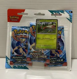 Scarlet & Violet Journey Together Pokemon Trading Card Game Yanmega 3 Packs Tcg - Image 1