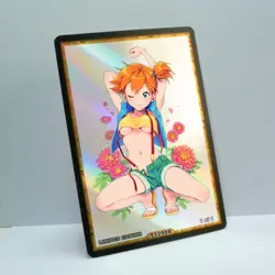 MISTY Waifu Anime Card LIMITED 1/1 Custom TCG Holo Goddess Story ACG T12008 - Image 2